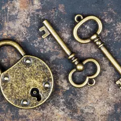 Sleutels van een escape room spel