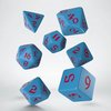 Classic Runic Dice Set Blue &amp; Red (7 stuks)