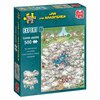 Lam Gelegd &ndash; Jan van Haasteren Expert 7 &ndash; 500 stukjes puzzel van Jumbo