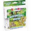Brainbox Pocket &ndash; Gevaarlijke Dieren &ndash; Educatief geheugenspel van Bezzerwizzer