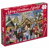 Kerstpuzzel Merry Christmas Market (1000 stukjes) | Tucker&#039;s Fun Factory