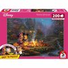 Disney: Mickey and Minnie Sweetheart Campfire &ndash; Thomas Kinkade (200) &ndash; Legpuzzel &ndash; Schmidt Spiele