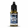 Greenish Gold 18 ml - True Metallic Metal Base &ndash; Metallic acrylverf &ndash; Vallejo