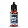 Ruby Red 18 ml - True Metallic Metal Base &ndash; Metallic acrylverf &ndash; Vallejo