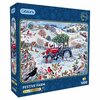 Festive Farm 1000 stukjes &ndash; Gibsons kerstpuzzel
