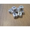Reken Dobbelsteen Breuken D6 (14 mm) &ndash; ( 1 STUK) Breukendobbelsteen &ndash; Spielematerial