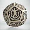 Hit Location Die Beige/Black D12
