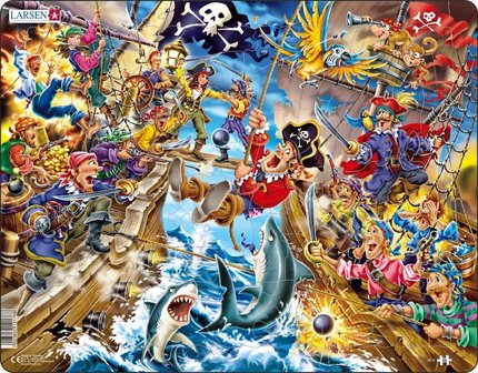 Puzzel LARSEN: Het Piratengevecht (39)