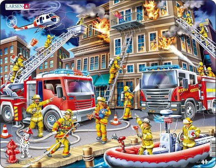 Puzzel LARSEN: De Brandweermannen (45)