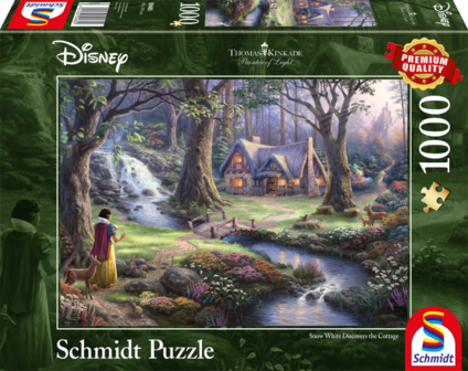 Snow White Discovers the Cottage - Puzzel (1000)