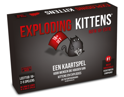 Exploding Kittens [NSFW 18+ Editie - NL]