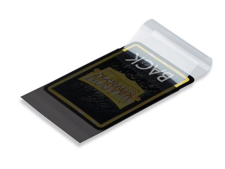 Dragon Shield Card Sleeves: Perfect Fit Sealable Inner Card Sleeves (63x88mm) - 100 stuks (Smoke)
