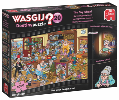 Wasgij Destiny Puzzel (#20): De Speelgoedwinkel! (1000)