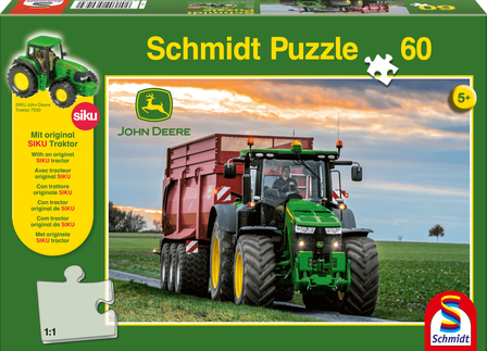 John Deere - Puzzel (60) [+ GRATIS SIKU TRACTOR]