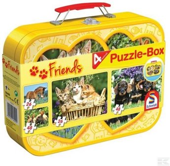 Huisdieren - Puzzelbox (2x26, 2x48)