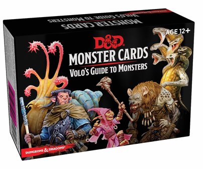 Dungeons &amp; Dragons: Monster Cards - Volo&#039;s Guide to Monsters