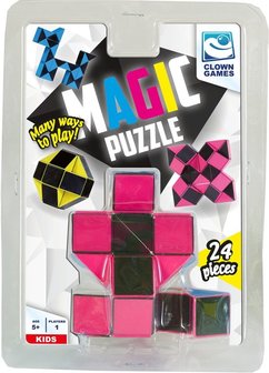 Magic Puzzle 3D - 24 delen (Roze)