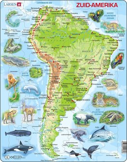 Puzzel LARSEN: Zuid-Amerika (65)