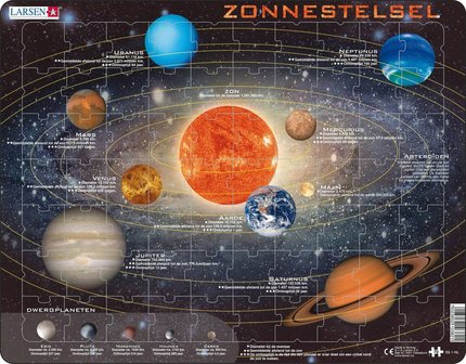 Puzzel LARSEN: Het Zonnestelsel (70)