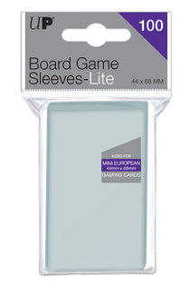 Ultra Pro Lite Board Game Sleeves: Mini European (44x68mm) - 100 stuks