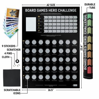 Board Games Hero Challenge (Top Scratch)