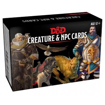Dungeons &amp; Dragons: Creature &amp; NPC Cards