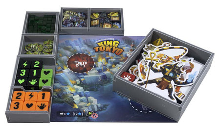 King of Tokyo: Insert - Version 2 (Folded Space)