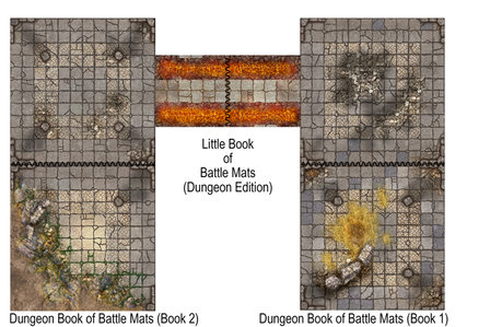Little Book of Battle Mats - Dungeon Edition