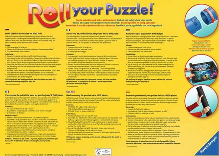 Roll your Puzzle! (300 tot 1500 stukjes)