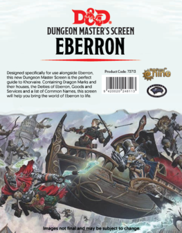 Dungeons &amp; Dragons: Eberron - Rising From The Last War (Dungeon Master&#039;s Screen)