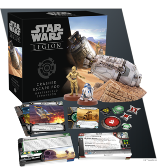 Star Wars Legion: Crashed Escape Pod Battlefield Expansion