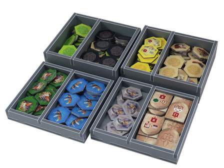 Castles of Burgundy: Insert Version 2 (Folded Space)