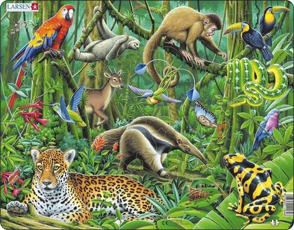 Puzzel LARSEN: Zuid-Amerikaans Regenwoud (70)