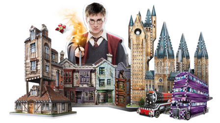 Harry Potter: Astronomy Tower - Wrebbit 3D Puzzle (875)