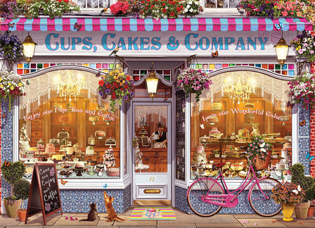 Cups, Cakes &amp; Company - Puzzel (1000)