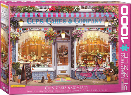 Cups, Cakes &amp; Company - Puzzel (1000)