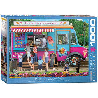 Dan&#039;s Ice Cream Van - Puzzel (1000)