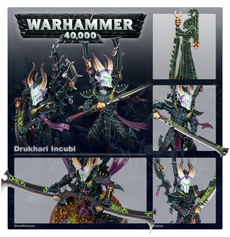 Warhammer 40,000 - Drukhari Incubi