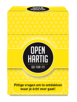 Openhartig: Go for it! [NL]