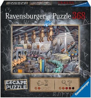 Escape Puzzel: Speelgoedfabriek (368)