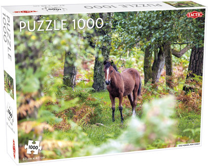 Wild Horses, New Forest - Puzzel (1000)
