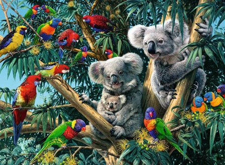 Koala&#039;s in de boom - Puzzel (500)