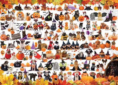 Halloween Pets - Puzzel (1000)
