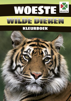 Woeste Wilde Dieren Kleurboek