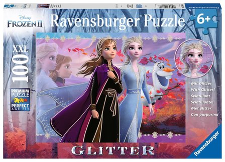 Frozen: Sterke Zussen - Puzzel (100XXL)