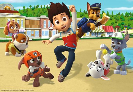 Paw Patrol: Dappere Honden - Puzzel (2x24)
