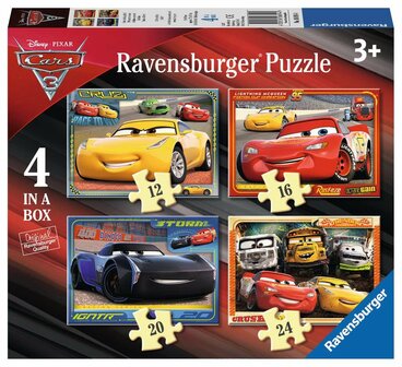 Cars: Let&#039;s Race - Puzzel (12+16+20+24)