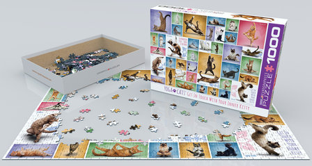 Yoga Cats - Puzzel (1000)