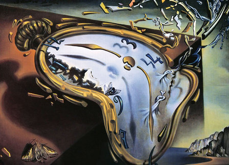 Soft Watch at the Moment of it&#039;s First Explosion, Salvador Dali - Puzzel (1000)