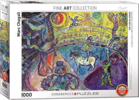 The Circus Horse, Marc Chagall - Puzzel (1000)